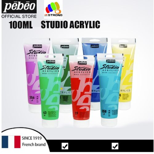 Pebeo Studio XL Oil Paint 37ml Tubes in 64 Colours 