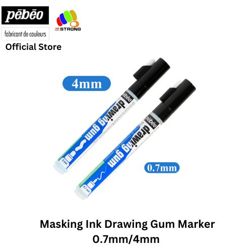 Pebeo Drawing Gum Marker Pen 0.7mm