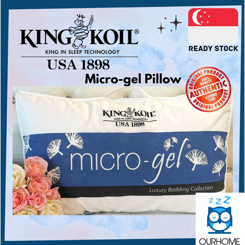 King koil hot sale micro gel pillow