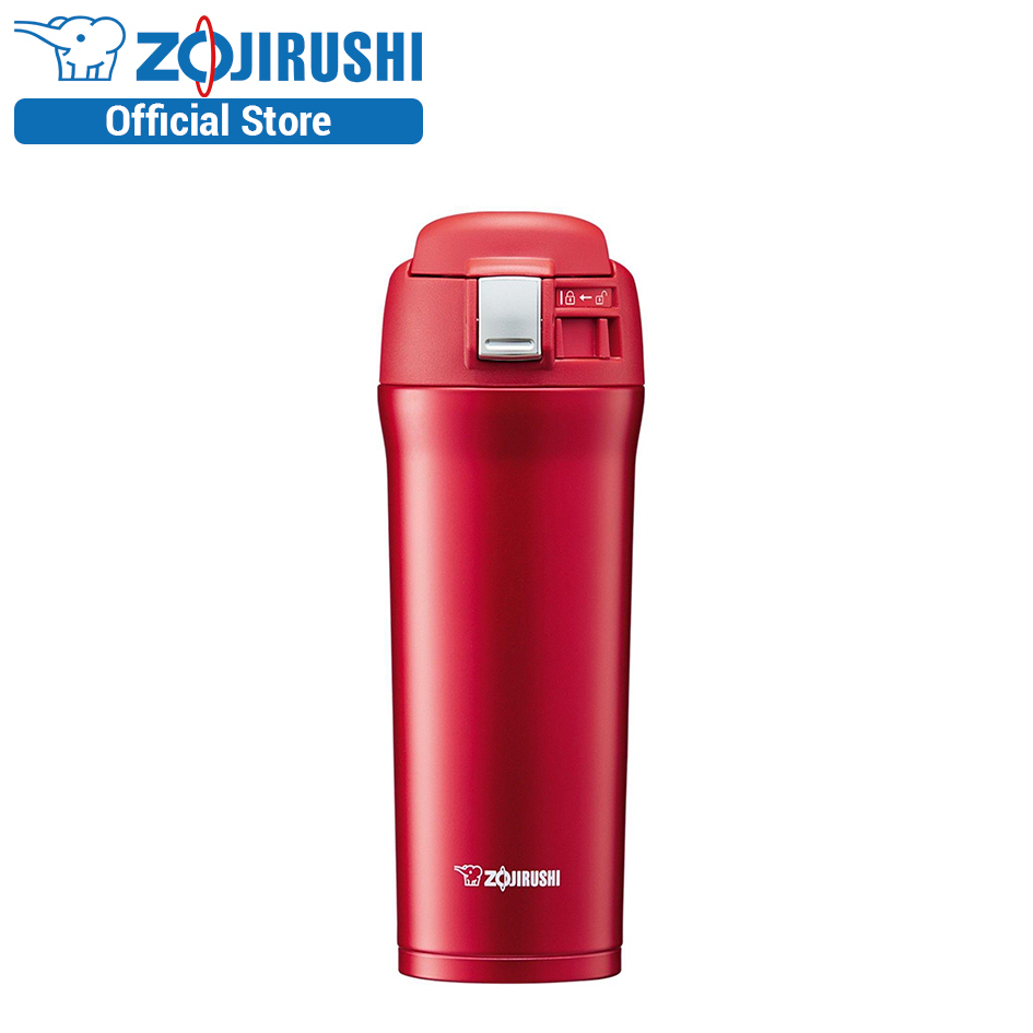 Zojirushi 16oz Stainless Steel Travel Mug Sm-khe48 - Deep Cherry : Target