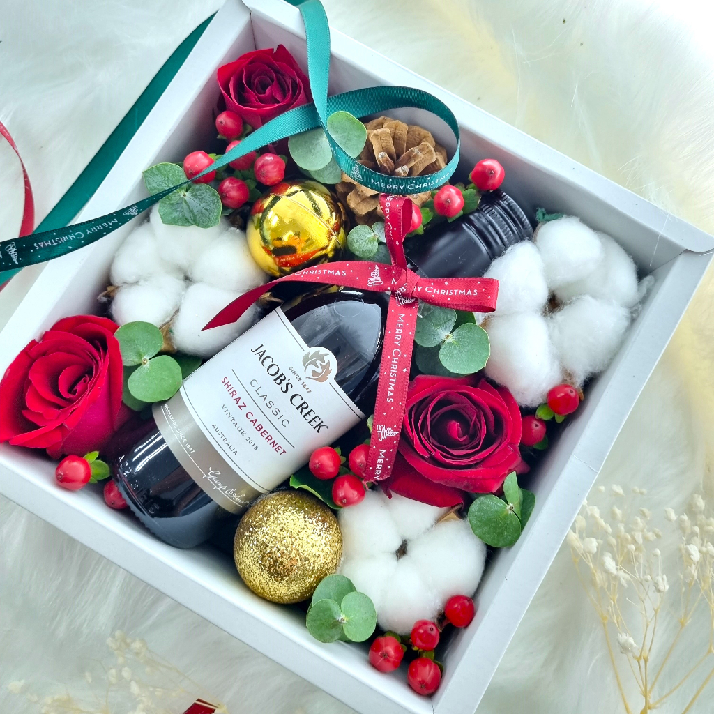 FREE DELIVERY | Wonderful Time | Flower Box | Flower Gift Box