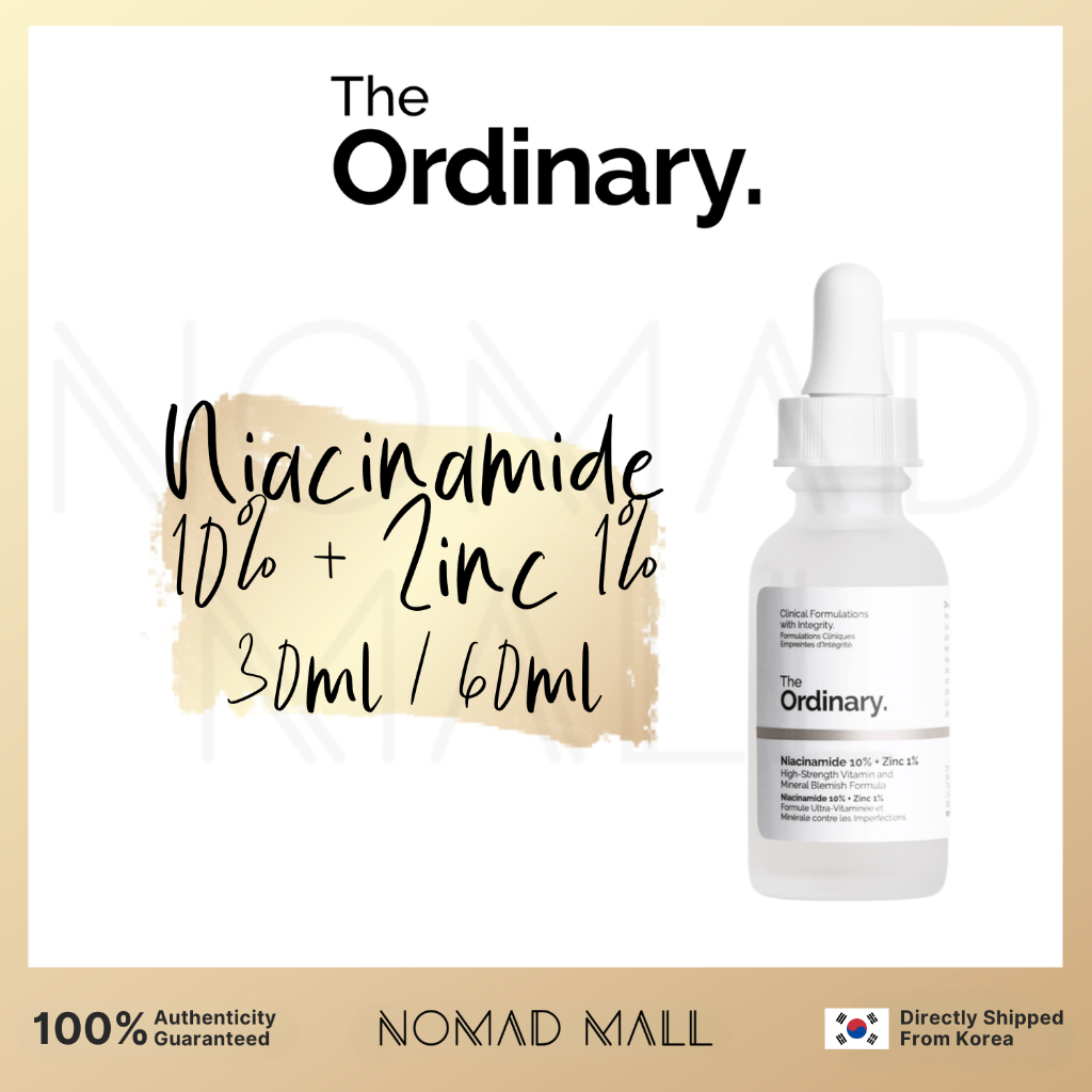 The Ordinary Niacinamide 10% + Zinc 1% 60ml