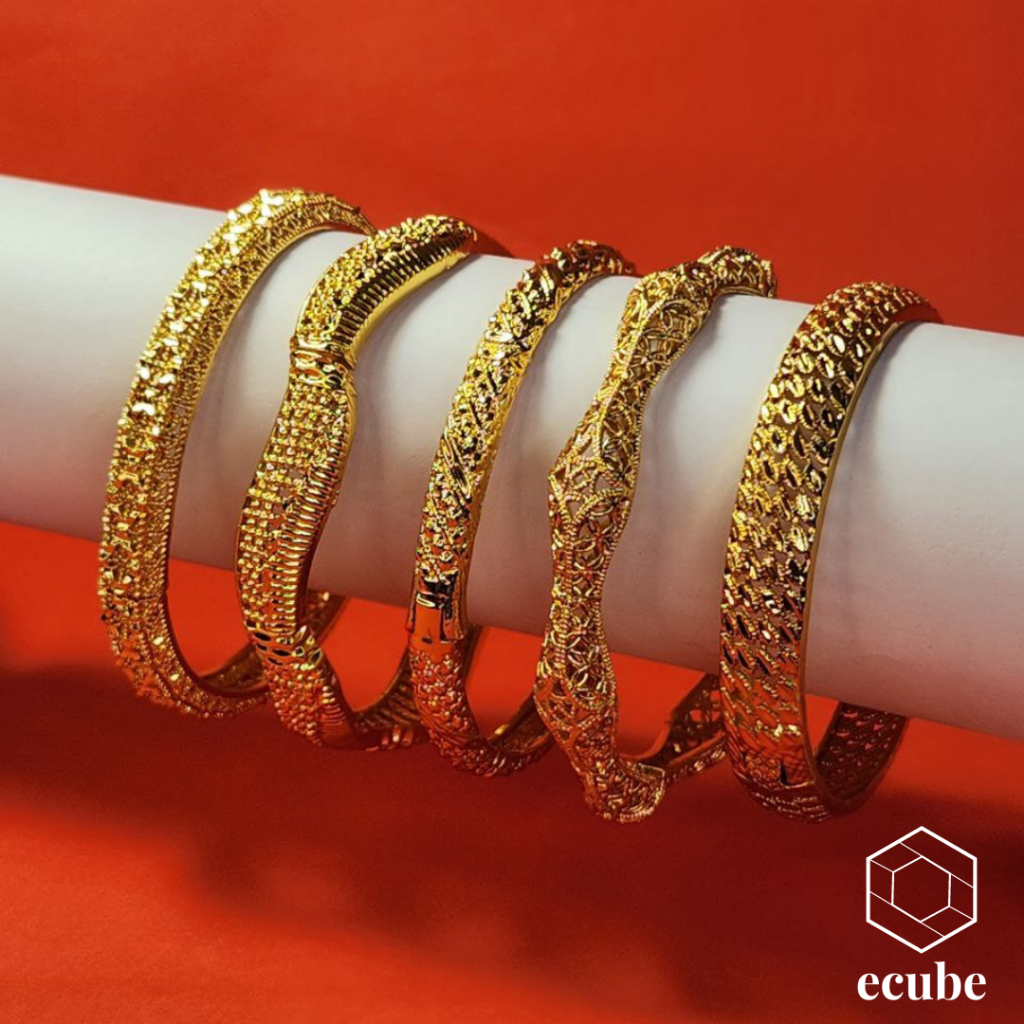 Adjustable gold clearance bangles for ladies