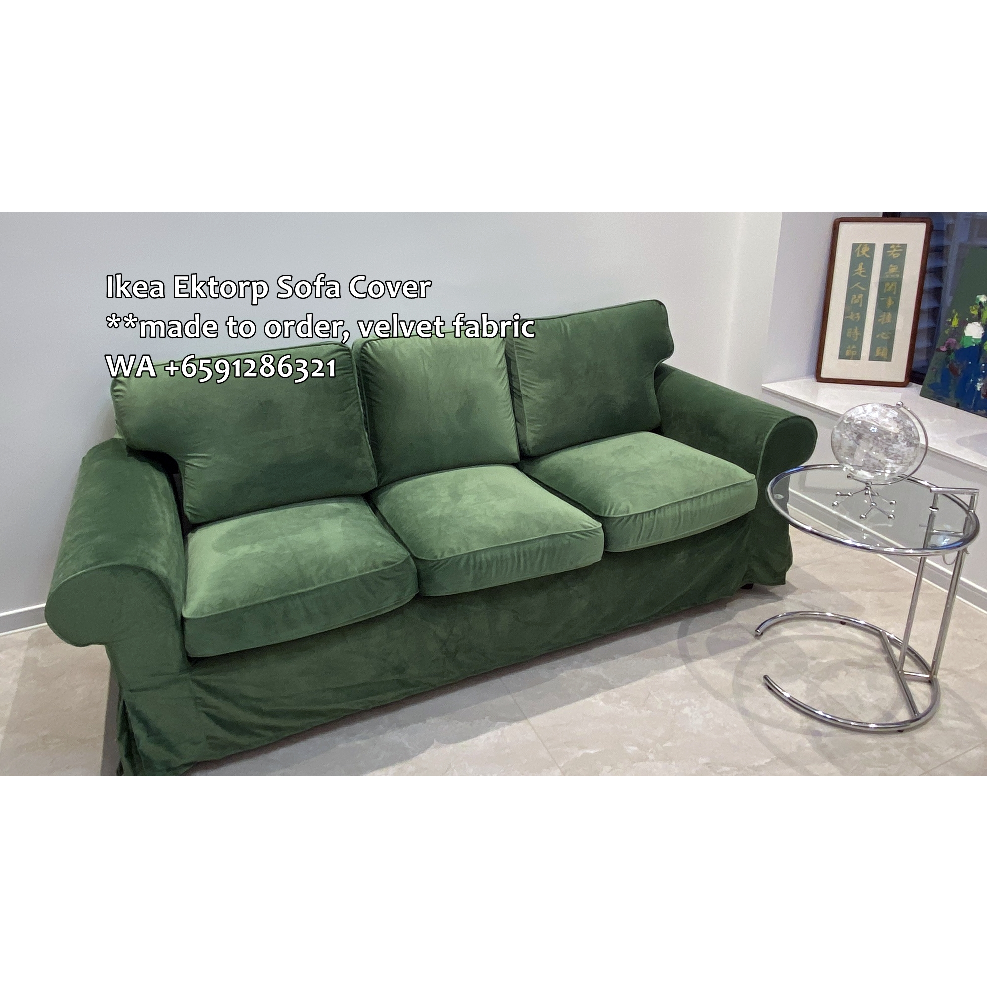 Ektorp 2 seat sofa bed online cover