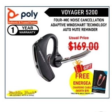 Plantronics voyager 5200 online price