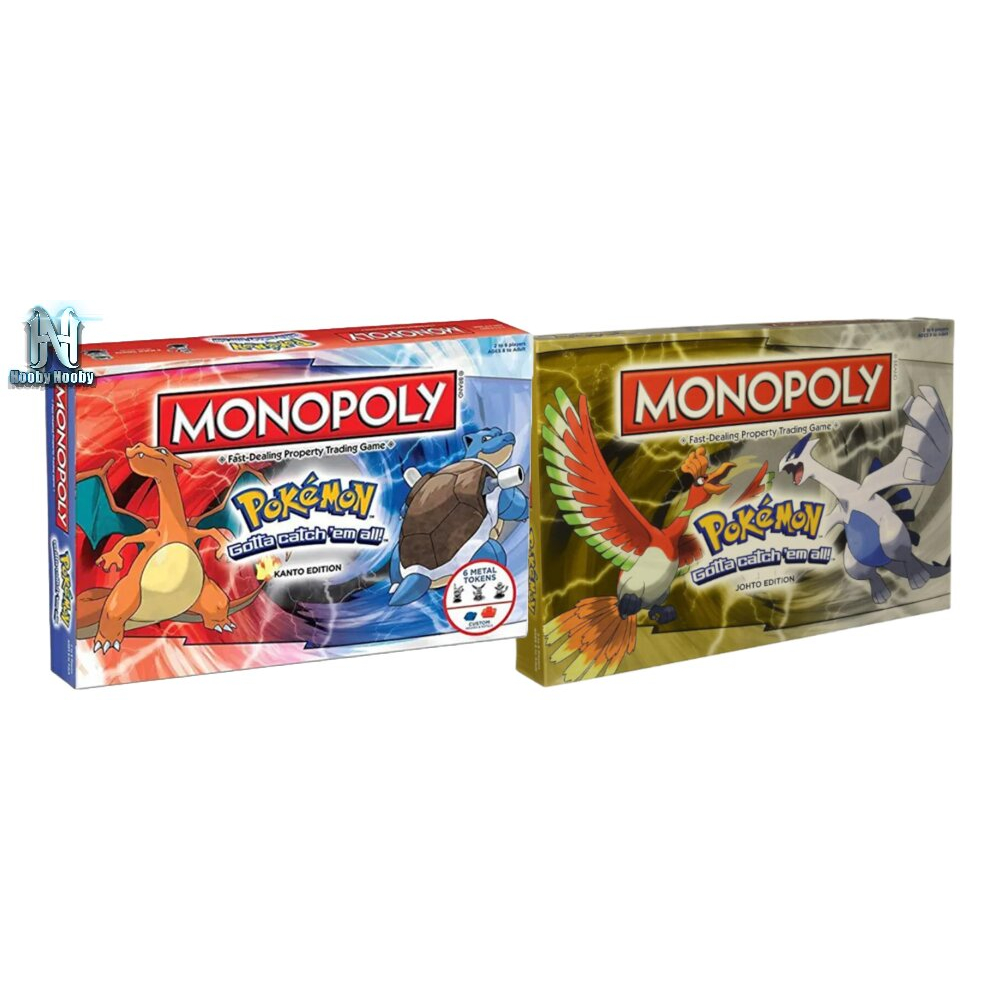 Toy - Board Game - Pokemon Johto - Monopoly