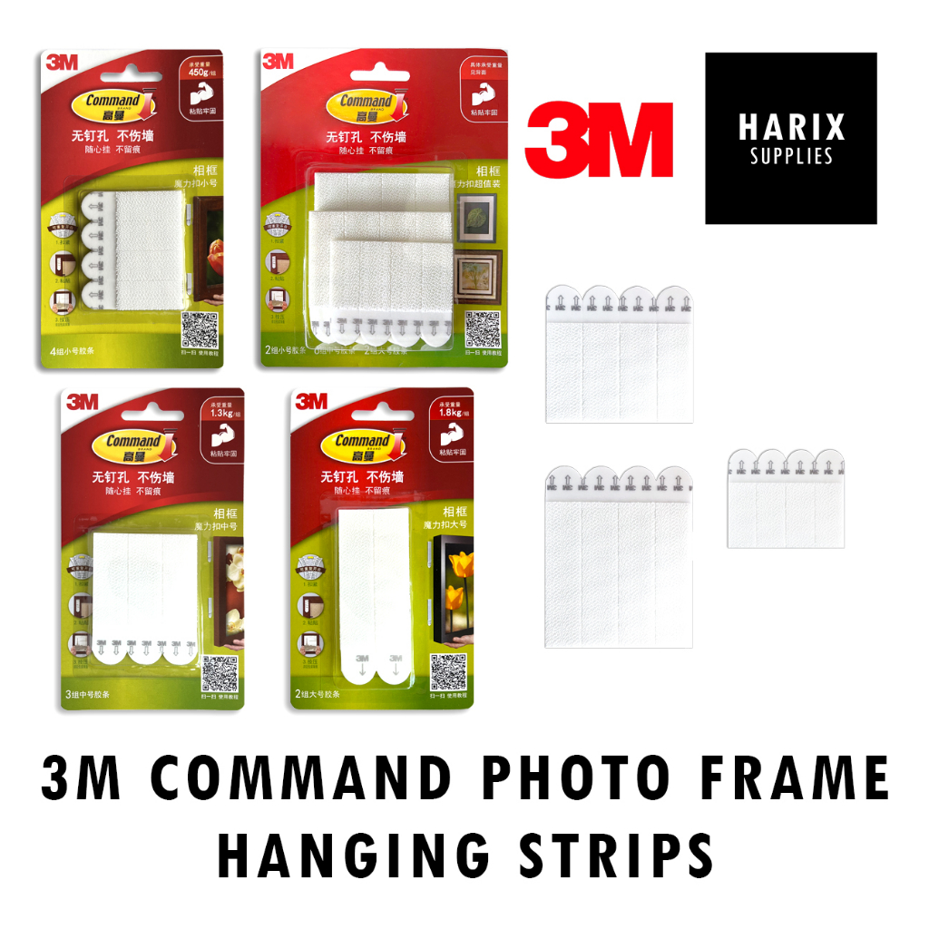 command refill strips 3m damege-free magic double-sided tape,  Large/Medium/Small size - AliExpress