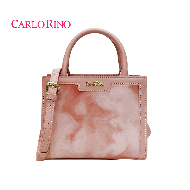 Carlo rino best sale pink handbag