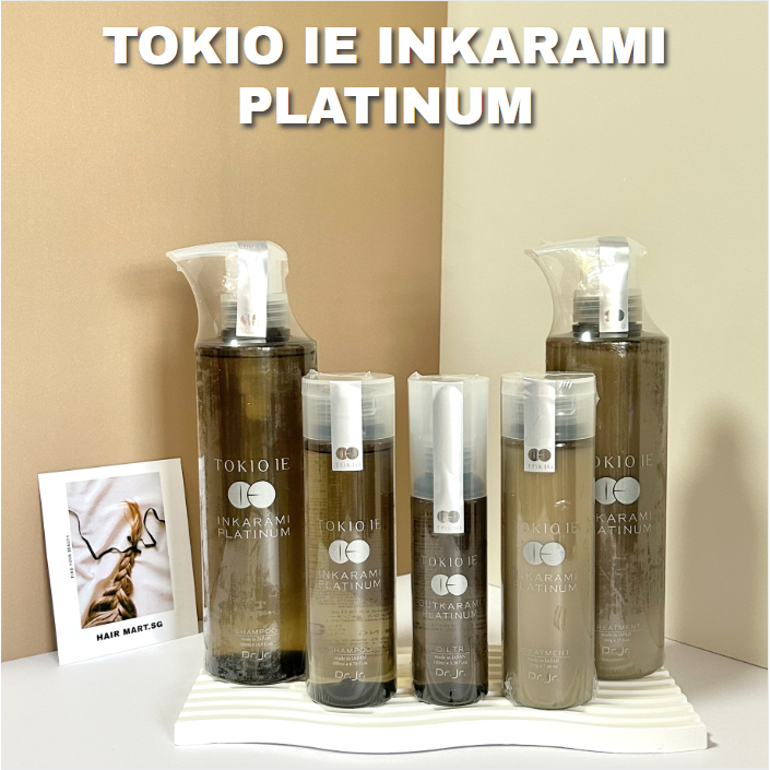 Japan Tokio IE Inkarami Platinum Shampoo 200ml/400ml/700ml Treatment  200g/400g/700g | Shopee Singapore