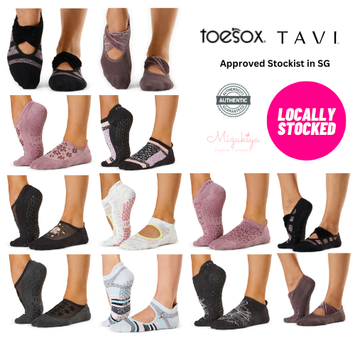US Imported Authentic] Tavi Grip Socks / Anti Slip Socks - Penny / Savvy /  Terry (Full Coverage)