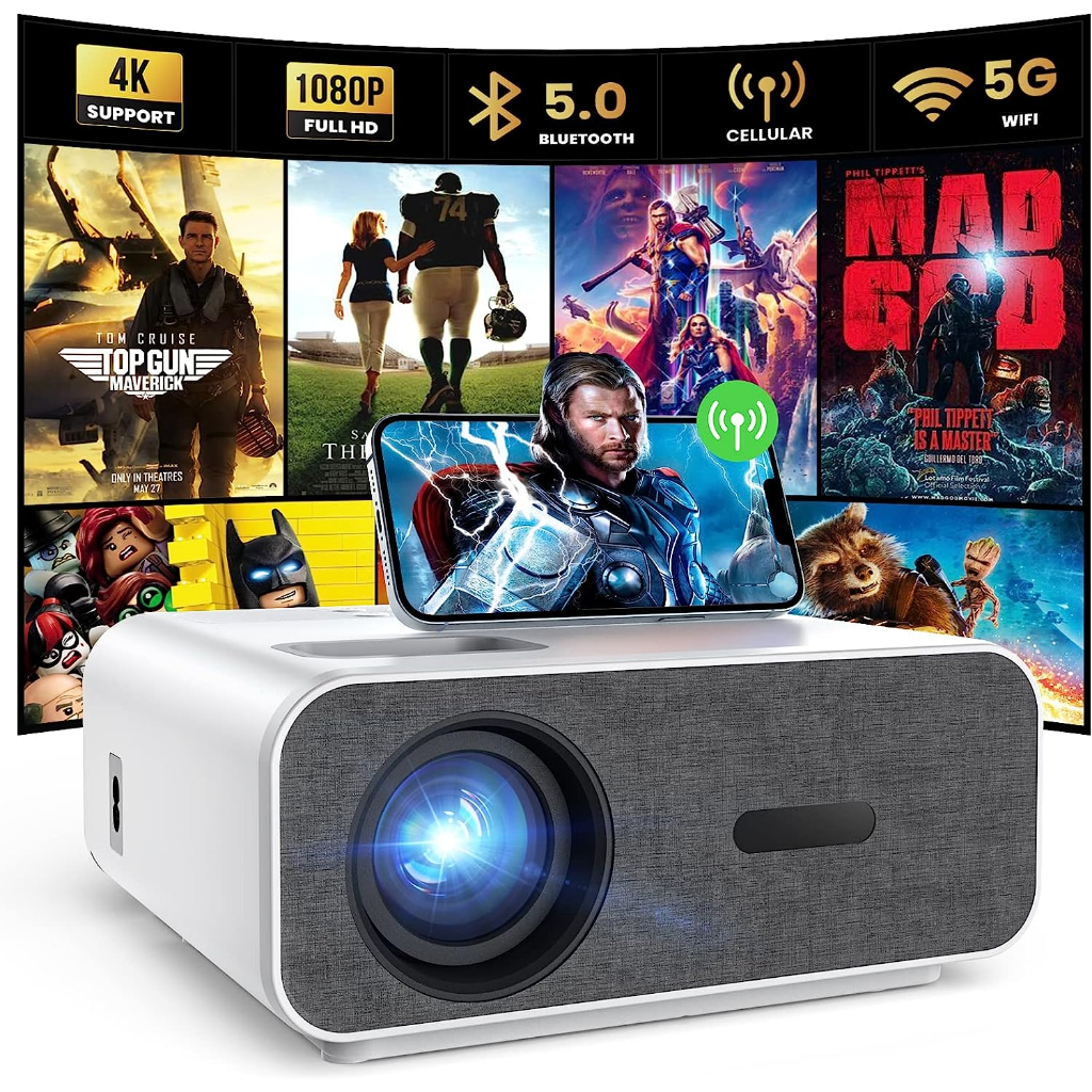 READY STOCKS] Projector Smart 1080p HD Android Version. Built in Netflix  Youtube, Disney+, Prime,Lumos Ray Smart (24 m | Shopee Singapore