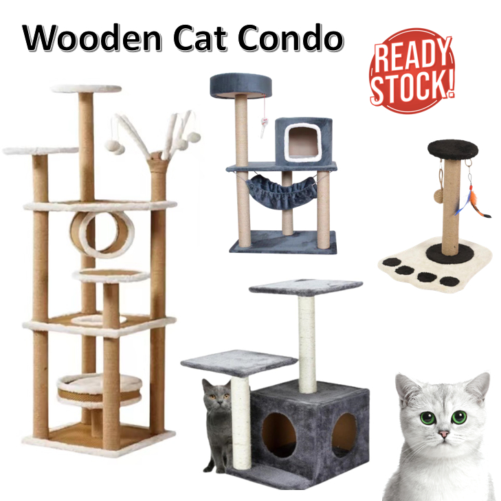 Cat condo outlet shopee