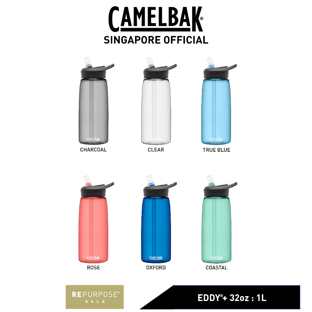 Camelbak EDDY+ REPLACEMENT CAP & STRAW fits Eddy and Chute Bottles