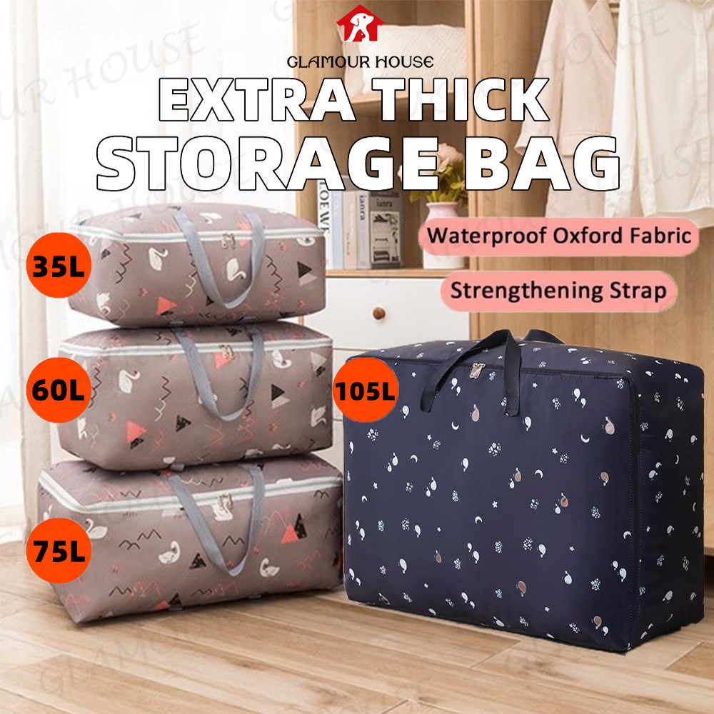 Jumbo storage best sale bags with handles