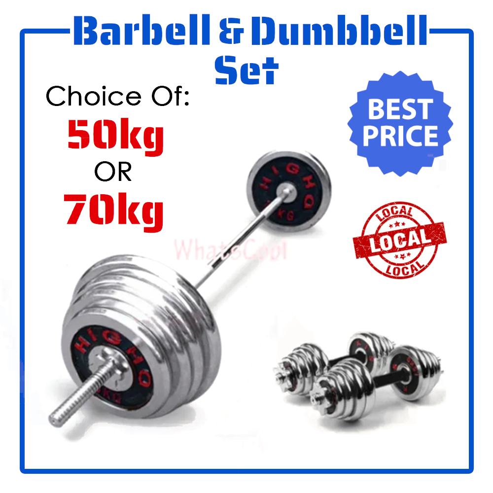 Adidas 50kg clearance barbell set