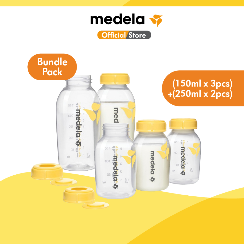 Medela Brest Milk Storage Bottle ( Pack Of 2) - 250 ml : Buy