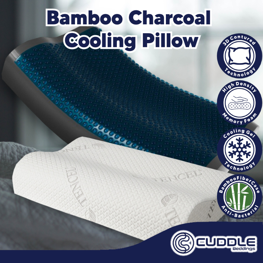 Charcoal cooling pillow sale