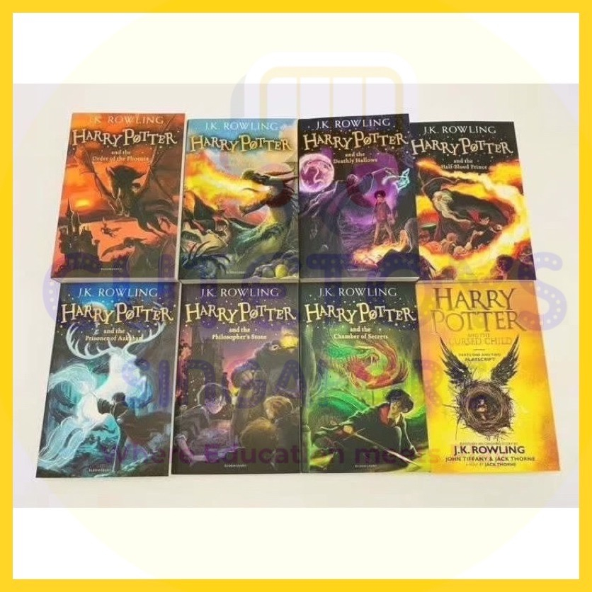 Set Of Complete 8 Books Of Harry Potter: Buy Set Of Complete 8