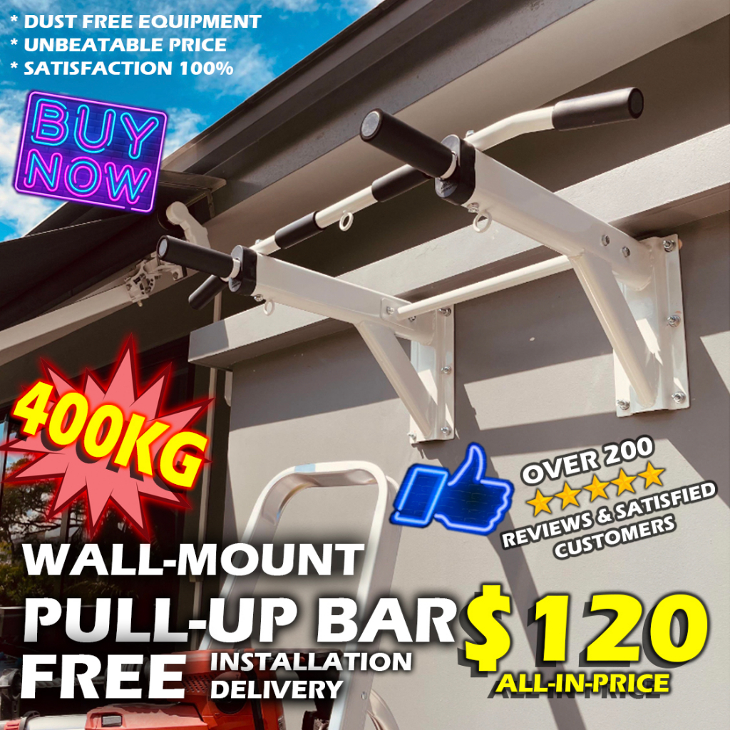 Wall hanging gym discount equipment