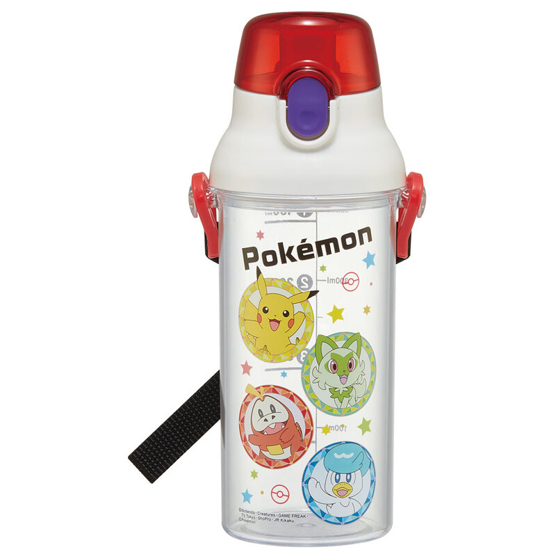 Pokemon Water Bottle 480ml (Pikachu Face)