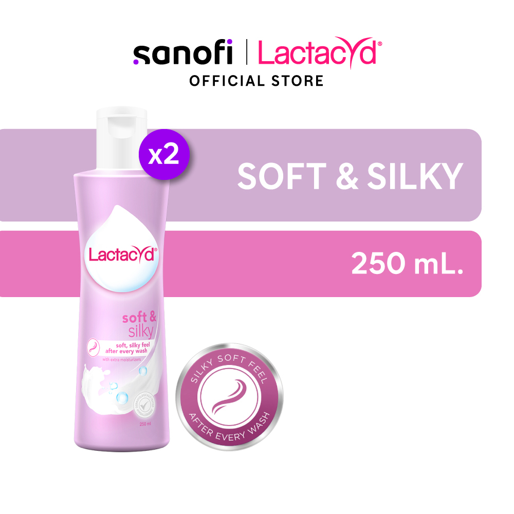 Lactacyd Feminine Wash Soft & Silky - Smoothen and Moisturize Skin