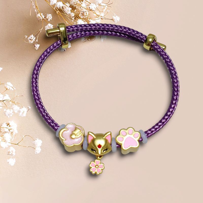 Hello Kitty Rabbit & The Fox Charm Bracelet