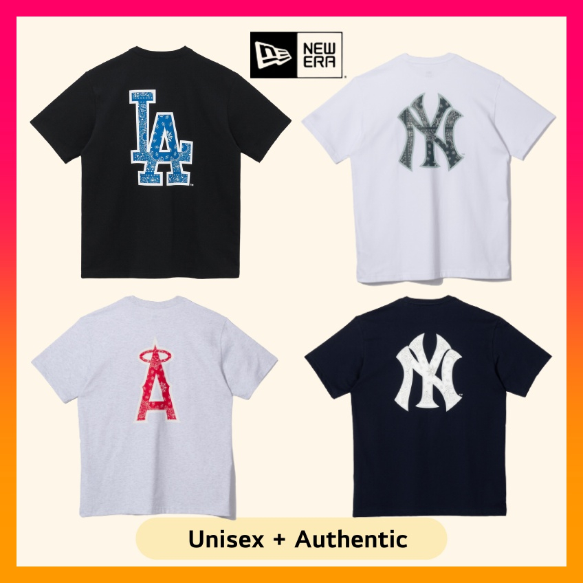 Newera MLB Unisex Big Logo T shirt | Shopee Singapore