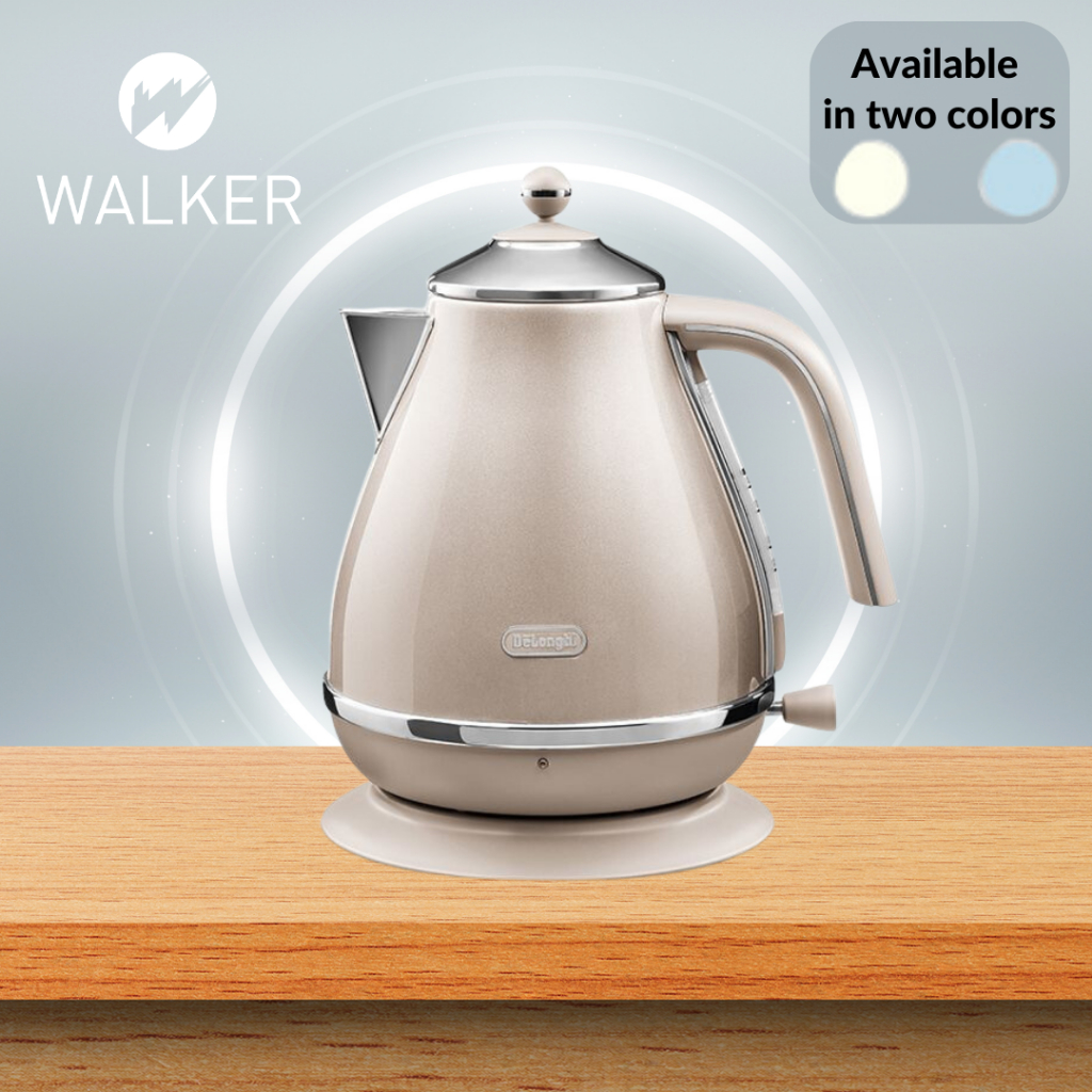 Delonghi Icona Metallics Kettle 1.7L Kettles HOME KITCHEN