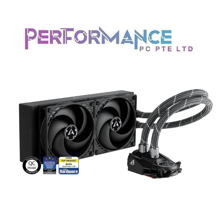 ARCTIC Liquid Freezer II 360 - Multi Compatible All-in-One CPU AIO Water  Cooler, Compatible with Intel & AMD, Efficient PWM Controlled Pump, Fan  Speed: 200-1800 RPM (Controlled via PWM) - Black 