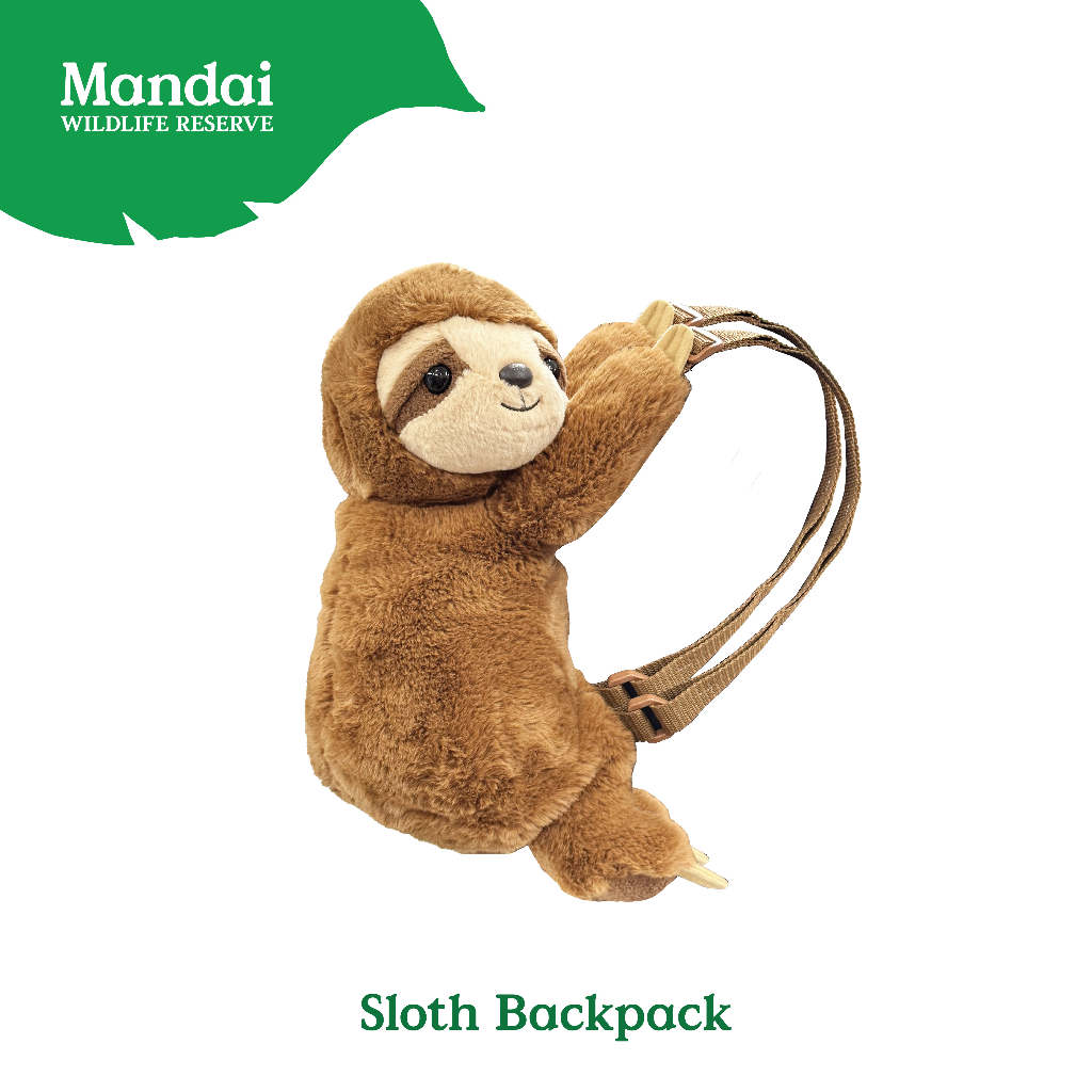 Plush sloth outlet backpack