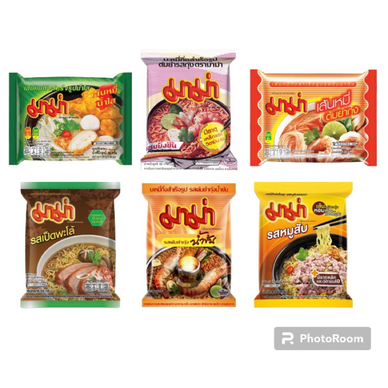 Mama cup instant noodles with pork 70gr