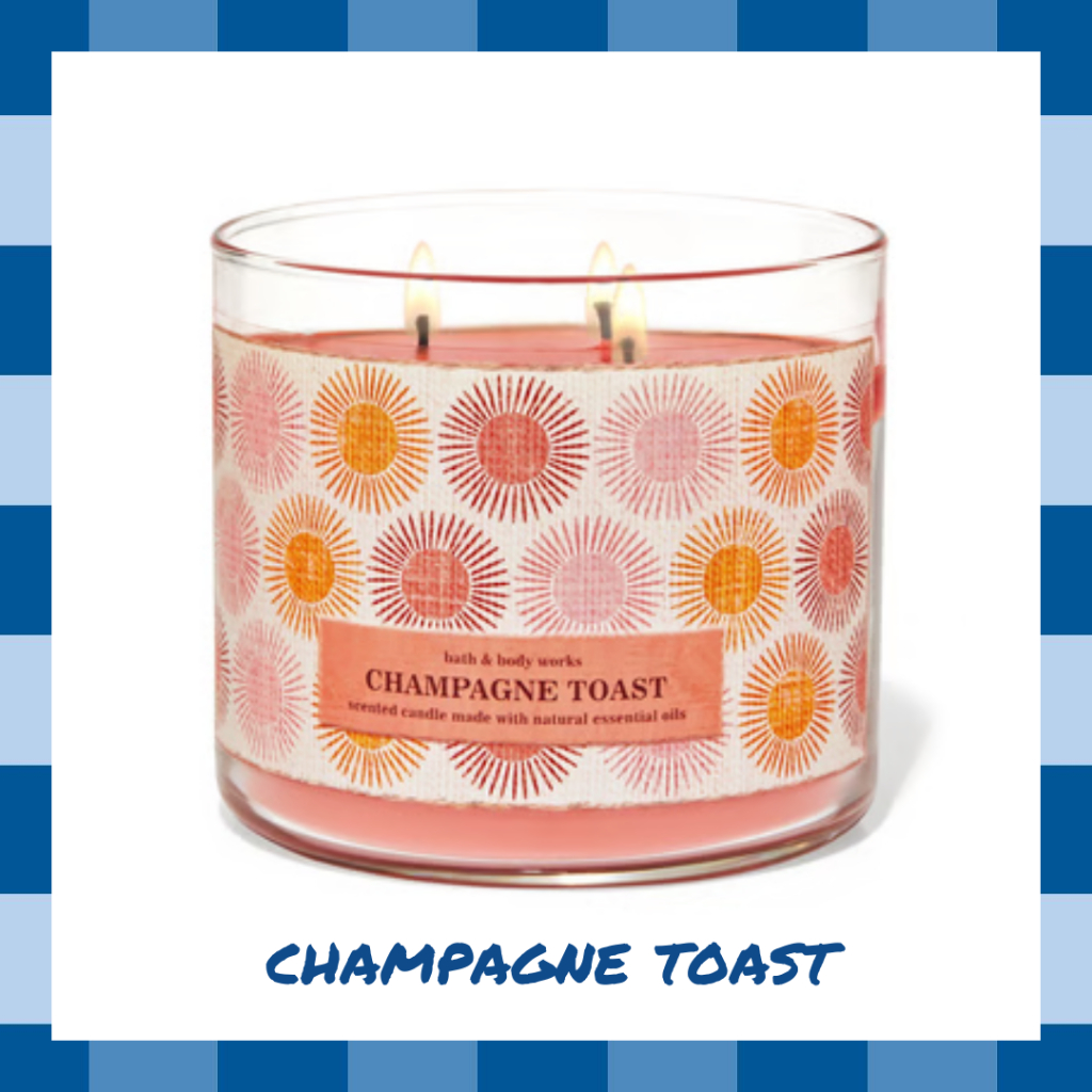 Bath & Body Works Champagne Toast Scented Candle 2-PACK