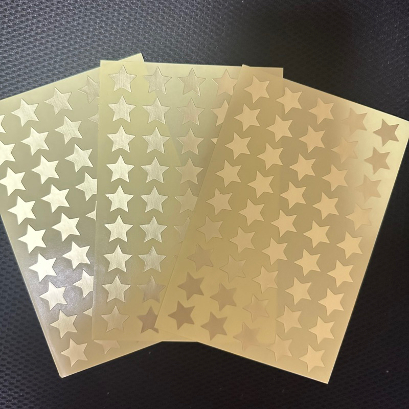 Star Stickers - Silver