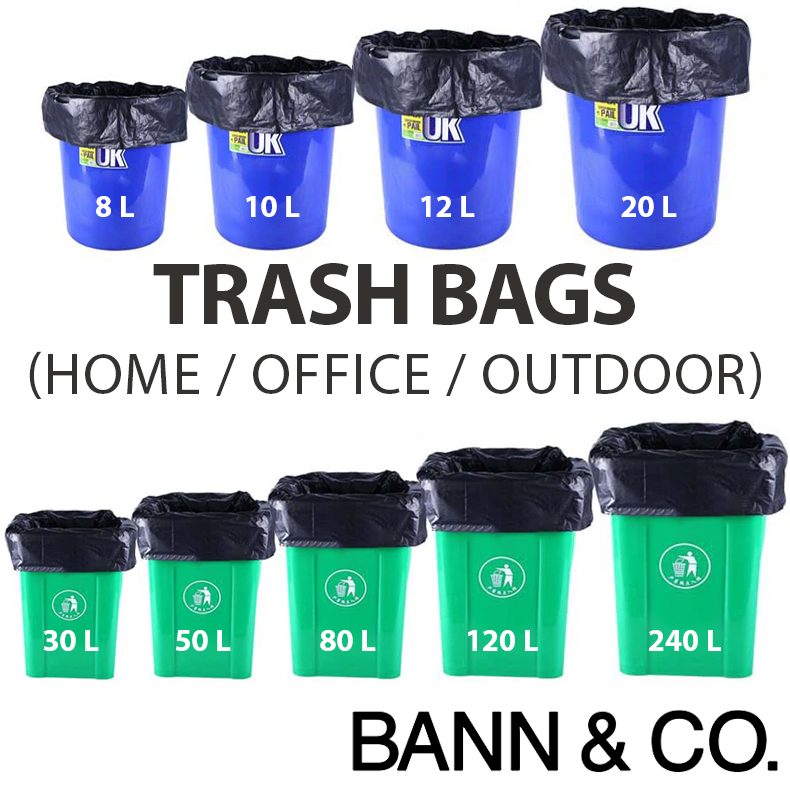 Trash on sale bag volume