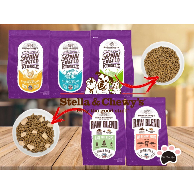 Stella & chewy's freeze dried raw coated top kibble