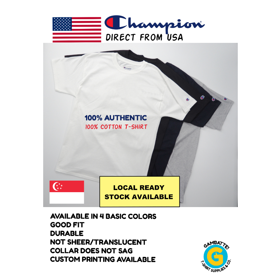 champion usa tee