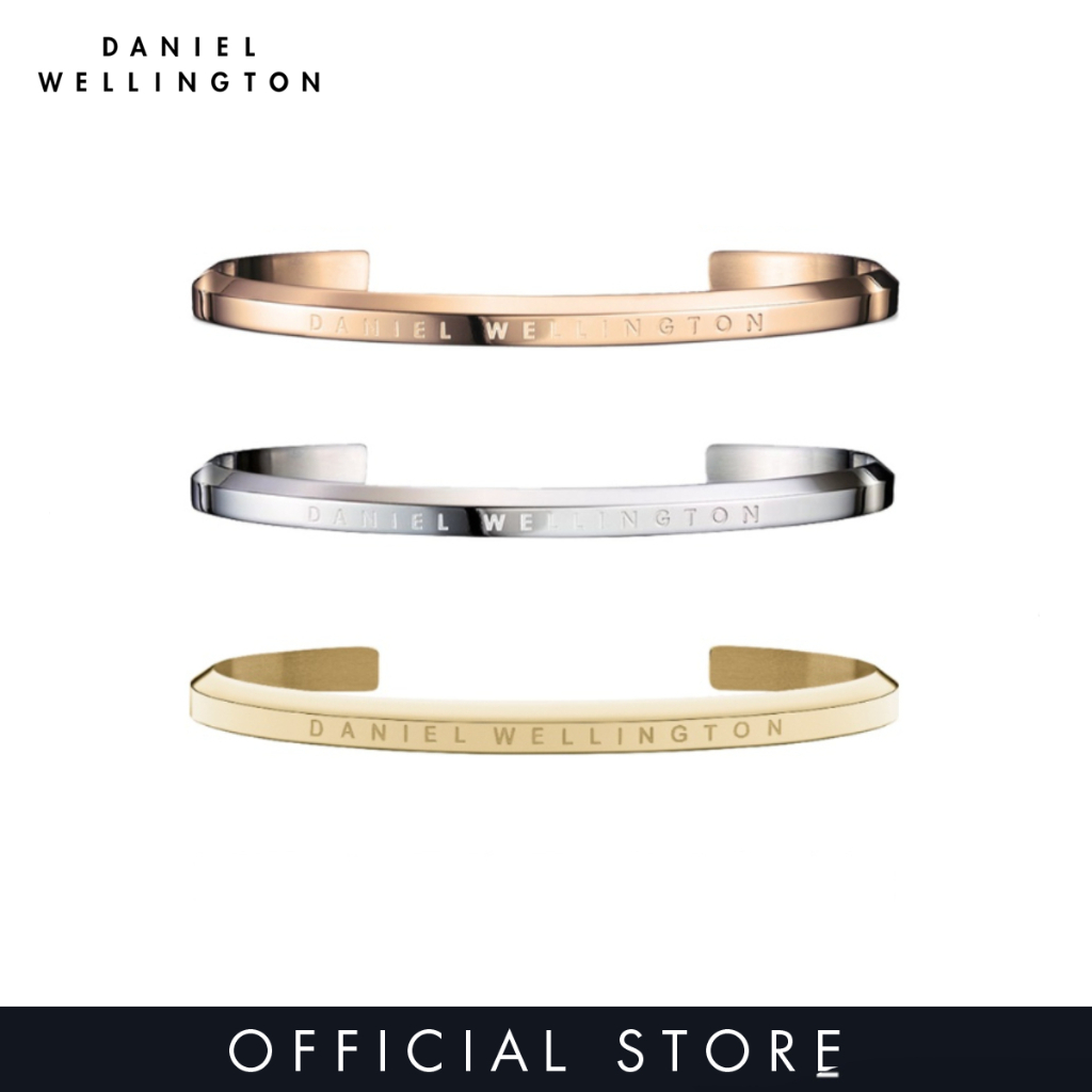 Daniel wellington cuff on sale rose gold small