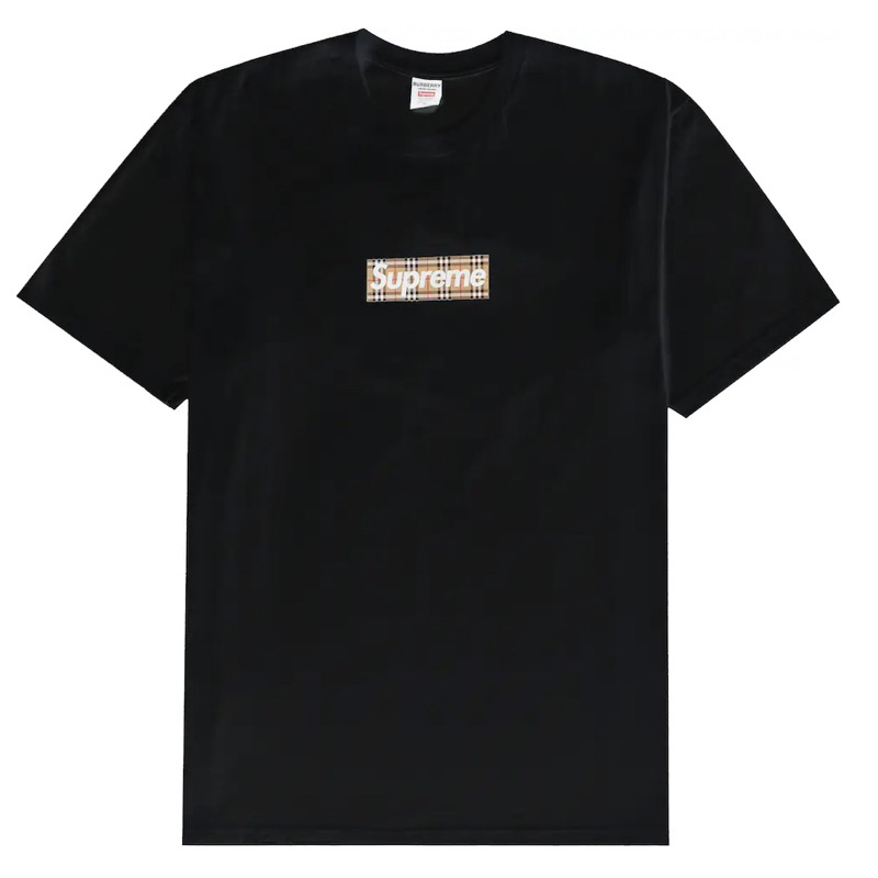 Supreme x Burberry Box Logo Tee | Shopee Singapore