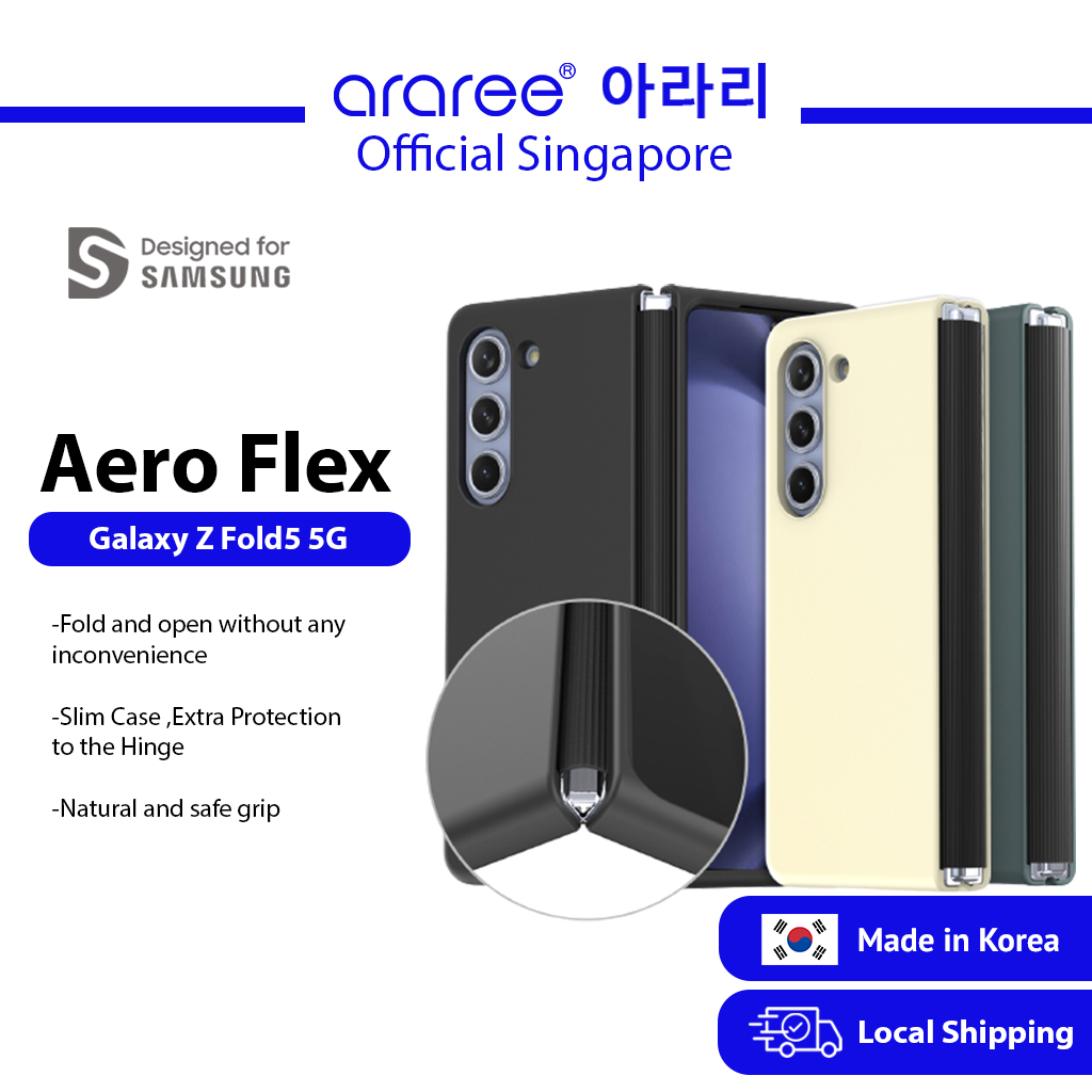 Official Araree SG Samsung Galaxy Z Fold 4 Fold 5 5G AERO FLEX