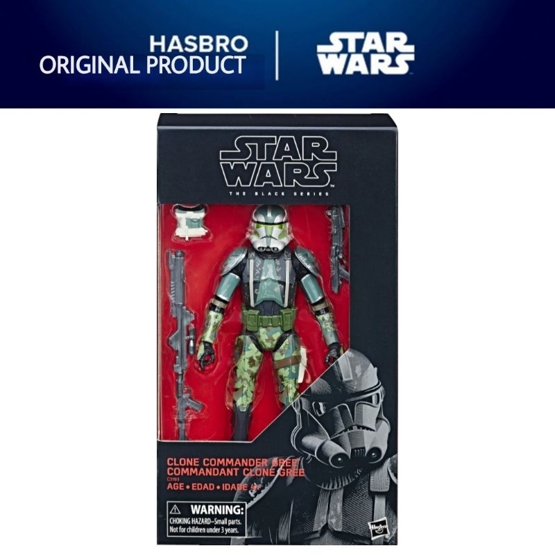 Clone commander gree on sale black series