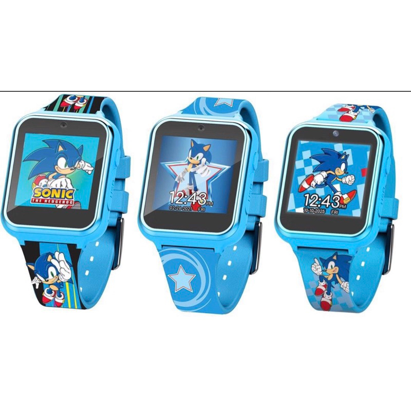 Sonic the 2024 hedgehog interactive watch