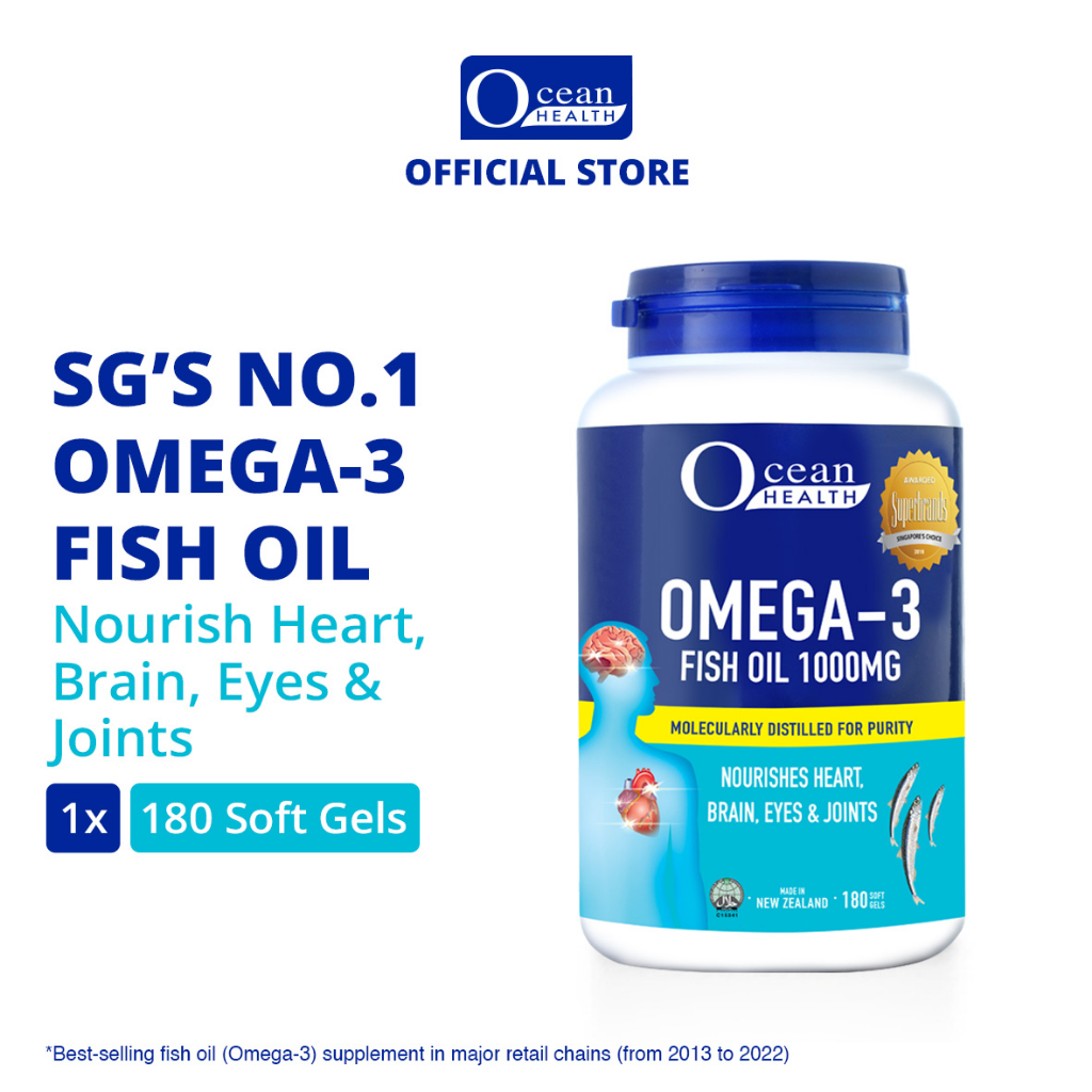 Ocean health omega outlet 3 fish oil 1000mg