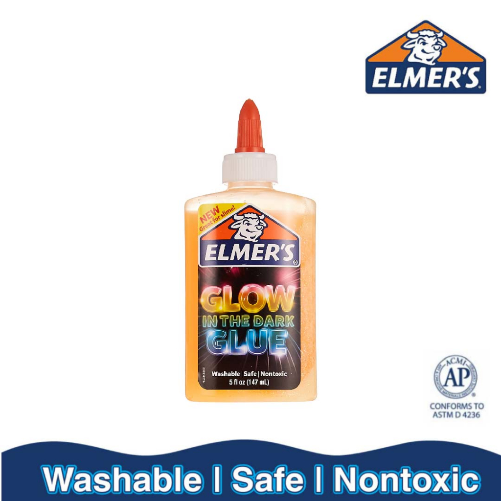 Elmer's 5 fl. oz Glow In The Dark Glue Natural