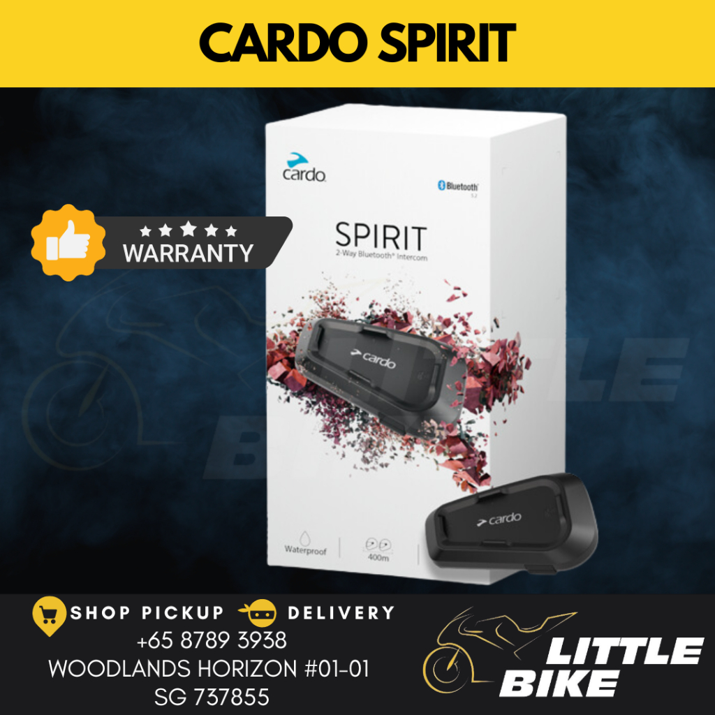 Cardo SPIRIT – Duo Pack – Entry Level Headsets