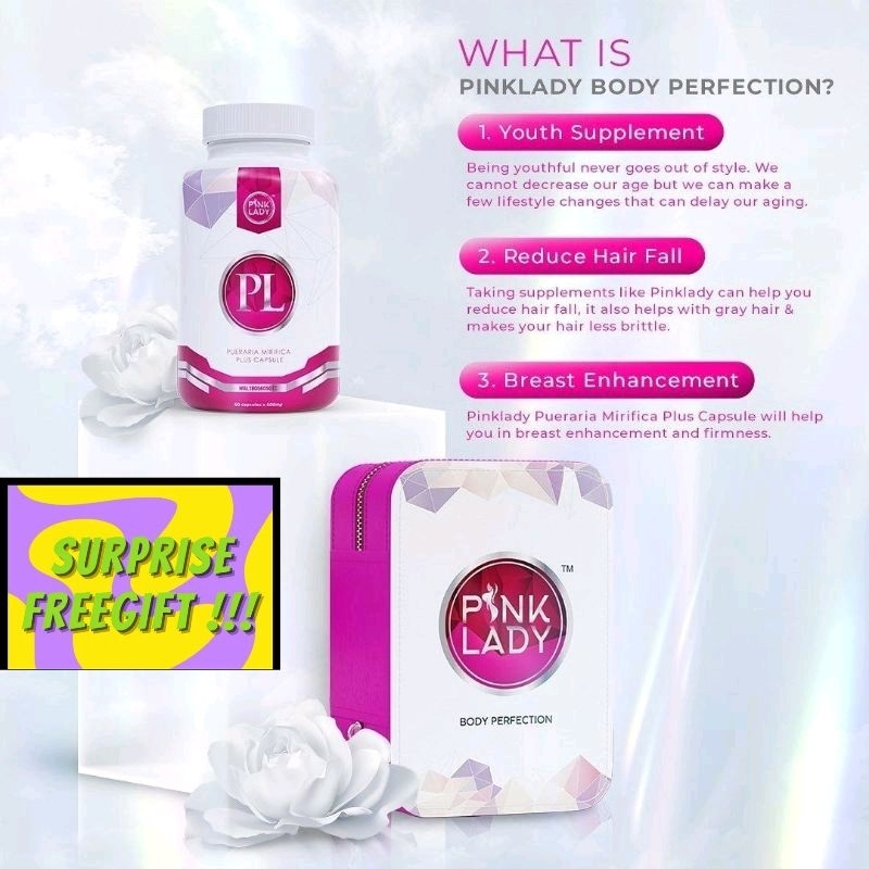 PINK LADY BODY PERFECTION ORIGINAL DIRECT HQ, Health & Nutrition, Health  Supplements, Vitamins & Supplements on Carousell