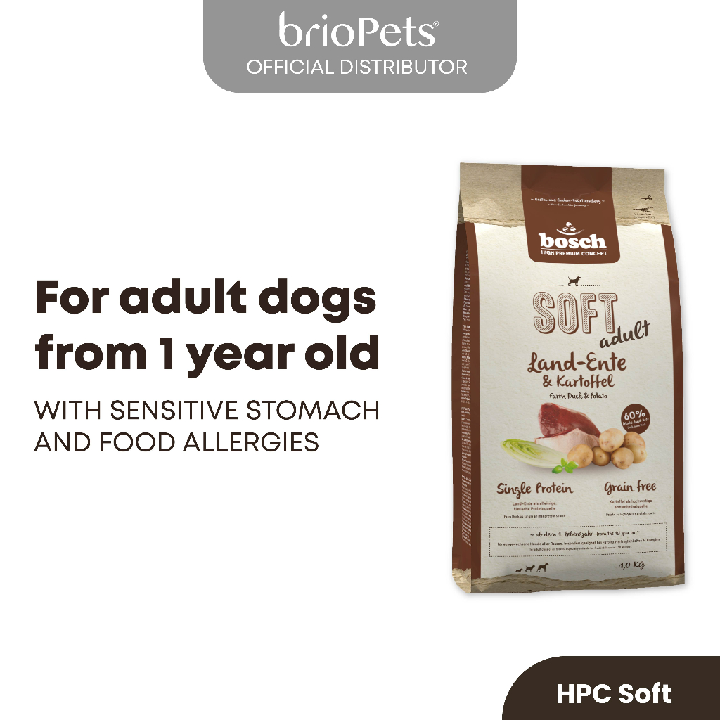 Bosch soft 2025 dog food