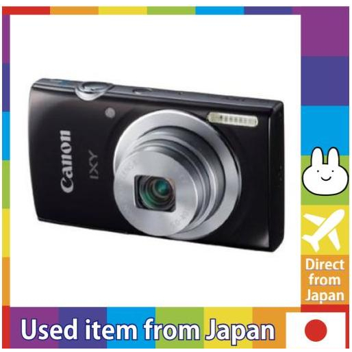 Used in Japan] Canon Digital Camera IXY 120 8x Optical Zoom Black