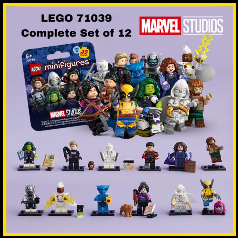 Lego marvel deals minifigures for sale