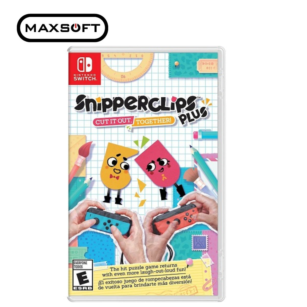 Snipperclips nintendo clearance store