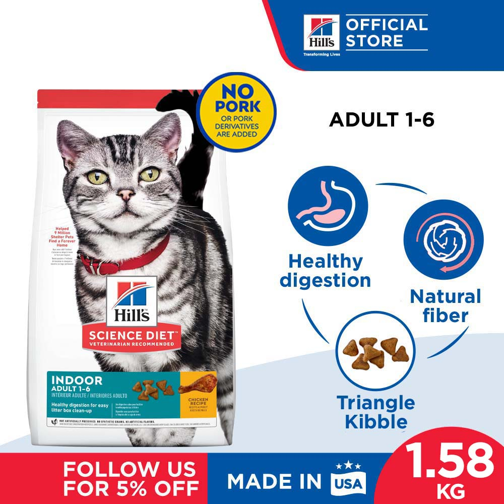 Hill's science diet cat hotsell food indoor